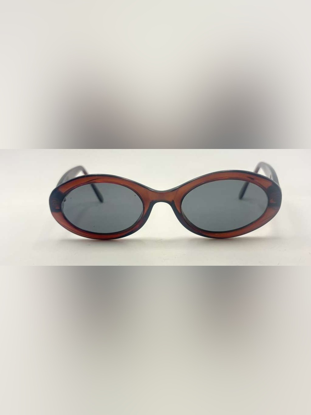 Lauren LS82PL Brown Oval Sunglasses Frames Only - Picture 3 of 8